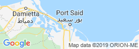 Port Said map